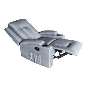 Relax armchair Gessel with fabric in anthracite 80x90x98cm
