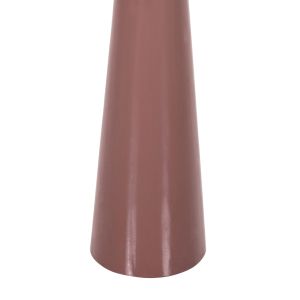 Свещник (pillar) Guntur метален в светъл коралово-златен цвят, D20,5x68hcm Hm4244,06