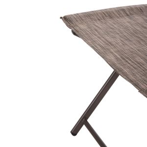 Сгъваем външен стол Mag Hm5971.02 кафяв метал-кафяв текстилен 45x51x81hcm.