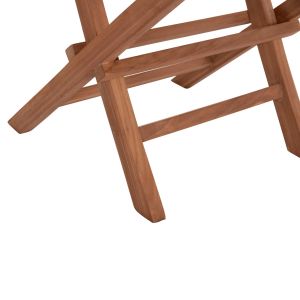 Folding chair Kendall Hm18127 teak in natural color 46.5x63.5x88cm.