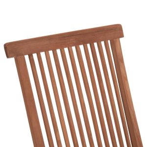 Folding chair Kendall Hm18127 teak in natural color 46.5x63.5x88cm.