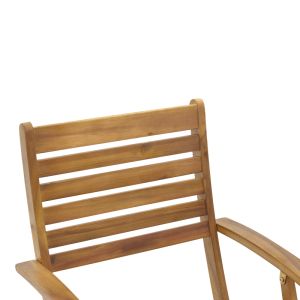 Сгъваем стол Recofly от акация масив 52x53x85cm