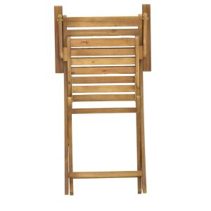 Сгъваем стол Recofly от акация масив 52x53x85cm