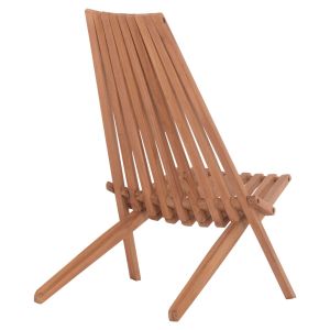 Folding chair Shigao Hm18112 teak wood - natural color 61x88.5x89cm.