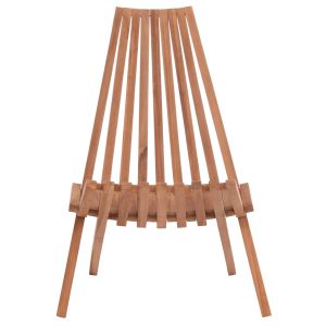 Folding chair Shigao Hm18112 teak wood - natural color 61x88.5x89cm.