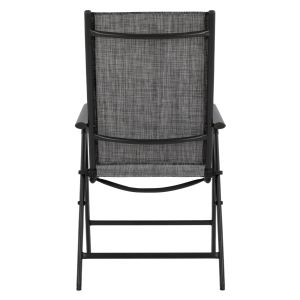 Сгъваем стол със 7 степени сив Hm5700,01 55x70x103cm