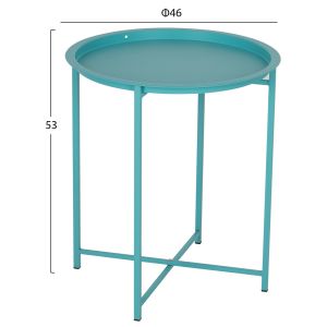 Folding side table Samuel Hm5287,08 D46x53hcm