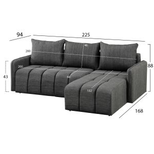 6-piece living room furniture set for students HM21049