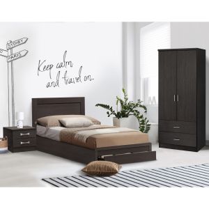 Bedroom furniture set 3 pieces Hm11885,01