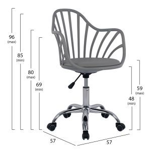 Bedroom and mini office furniture set 5 pieces HM11895