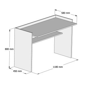 Furniture set for students 6 pieces Hm11993