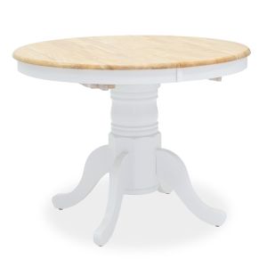Hug extendable dining table set with 4 chairs