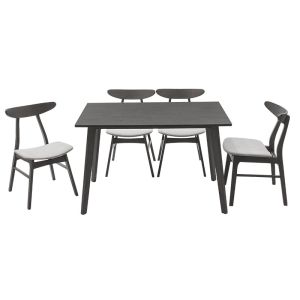Benson - Orlean dining table set with 4 chairs