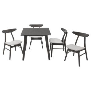 Benson - Orlean dining table set with 4 chairs