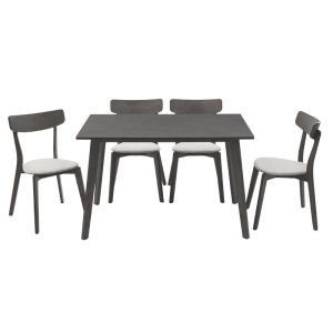 Benson - Toto dining table set with 4 chairs