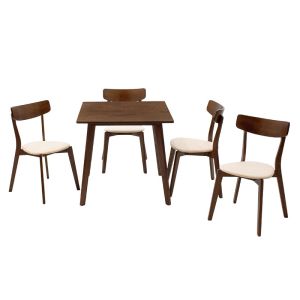 Benson - Toto dining table set with 4 chairs