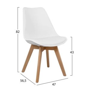 Dining table set with 4 chairs Hm10350.02