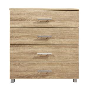 Скрин Hm2204,02 4 Скринs 83x40x83 цвят сонома Melamine