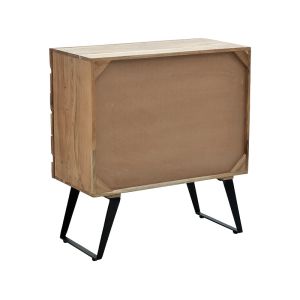 Скрин Imena Alicia от масивно дърво тропическа акация 4cm 80x38x86,5cm