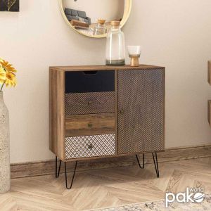 Скрин с чекмеджета и вратичка Boho-b