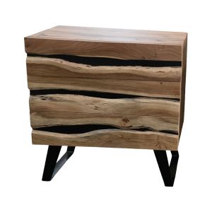 Спален комплект Imena 4 части масивно дърво 160x200 см