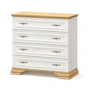Jaden bedroom set with bed 160x200 cm, set of 4 pieces