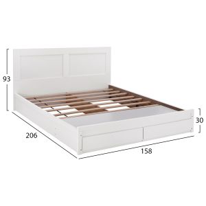 Спалня Capri Hm312,05 с 2 чекмеджета 150x200cm