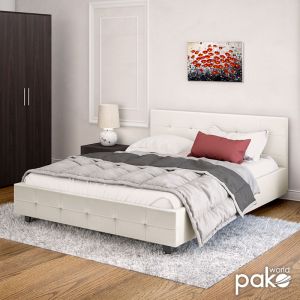 Спалня Roi 160x200 бял мат