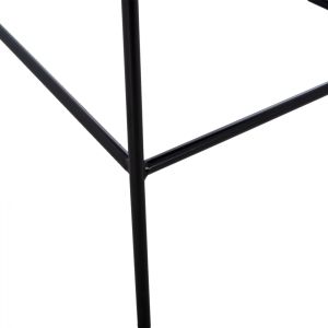 Средно висок бар стол Kelso сив плюш Hm8735,01 54x58x95cm