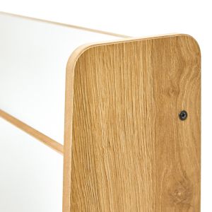 Crane shelf natural-white Mdf 57x34x55cm