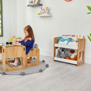 Dovere shelf natural-white Mdf 56x34x55cm