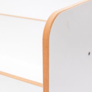 Shelf Seagull white Mdf 57x34x70cm