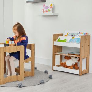 Shelf Seagull natural-white Mdf 57x34x70cm