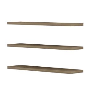 Cassius wall shelves, natural melamine 60x14.5cm (hm8966.12)