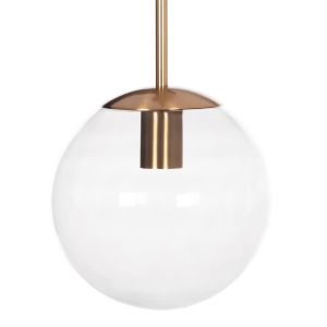 Wall lamp Gyda Hm4473 metal in gold-glass 18x28x55cm.