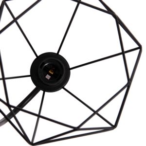 Wall lamp Milid Hm4468 metal in black 20x27x28cm.