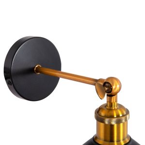 Wall lamp Reston2 Hm4464 metal base and cover-aluminum center for bulb 21x21x32hcm.