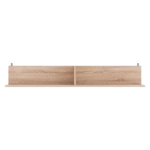 Wall shelf Drowel in Sorona color 130x21.6x20cm