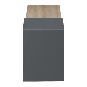 СТЕНЕН ТВ ШКАФ FLATO SONOMA-ANTRACIT 150X29.5X38.5СМ