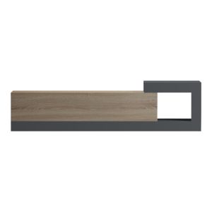 СТЕНЕН ТВ ШКАФ FLATO SONOMA-ANTRACIT 150X29.5X38.5СМ