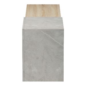 СТЕНЕН ТВ ШКАФ FLATO SONOMA-СИВ БЕЖОВ МРАМОРЕН ВИД 150X29.5X38.5СМ