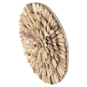Стенна декорация Chiiki Naturally Hm4297 Driftwood D40cm