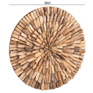 Стенна декорация Chiiki Naturally Hm4298 Driftwood D60cm