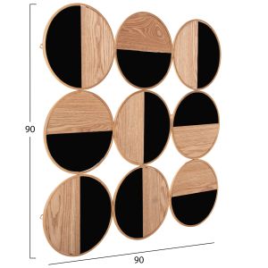 Стенна декорация Hm4197 от Метал/mdf 90x90cm