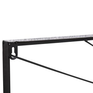 Стенна декорация Hm4219 метал/дърво 117x3x50hcm
