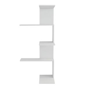 Wall shelf Rory Hm8931,11 made of melamine white 22x51,5x109hcm