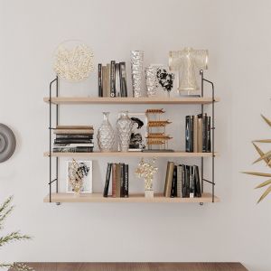 Wall shelf Stormi 62x16x60cm