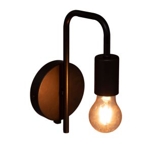 Wall lamp/wall lamp 'zhola' E27 40w black 17x12x25cm