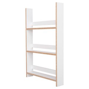 Стенни рафтове Sani Hm18223.01 меламин в бяло 60x10x90hcm. (3 рафта)