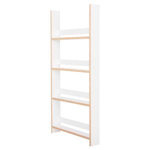 Стенни рафтове Sani Hm18224.01 меламин в бяло 60x10x120hcm. (4 рафта)